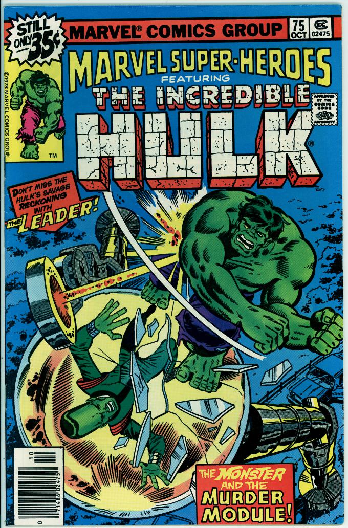 Marvel Super-Heroes 75 (VF- 7.5)