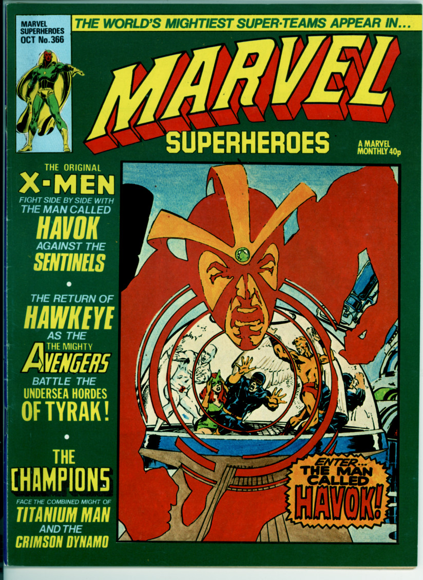 Marvel Super-Heroes 366 (FN 6.0)