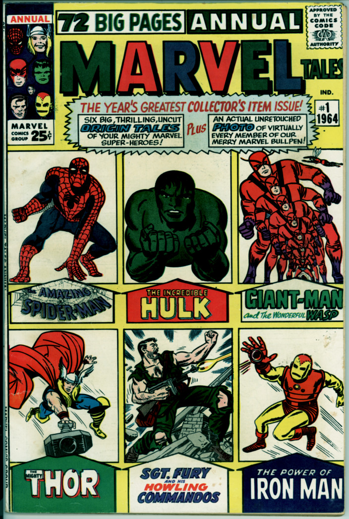 Marvel Tales Annual 1 (VG- 3.5)