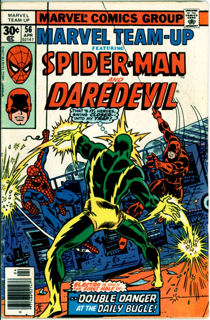 Marvel Team-Up 56 (VG- 3.5)