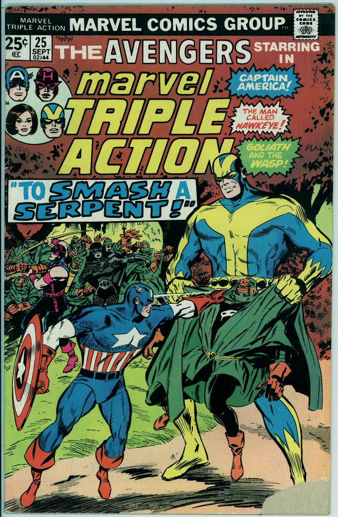 Marvel Triple Action 25 (FN- 5.5)