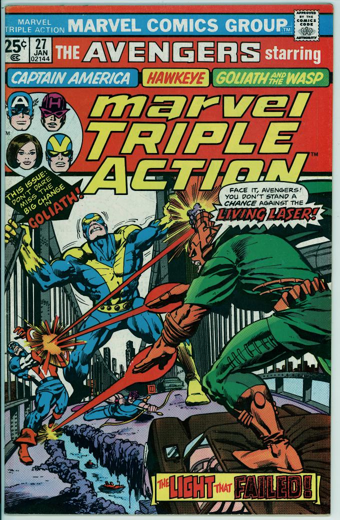 Marvel Triple Action 27 (FN- 5.5)