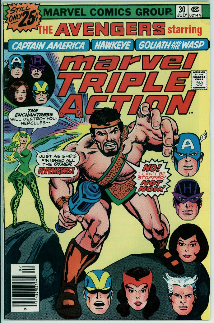 Marvel Triple Action 30 (FN/VF 7.0)