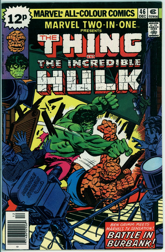 Marvel Two-in-One 46 (VF- 7.5) pence