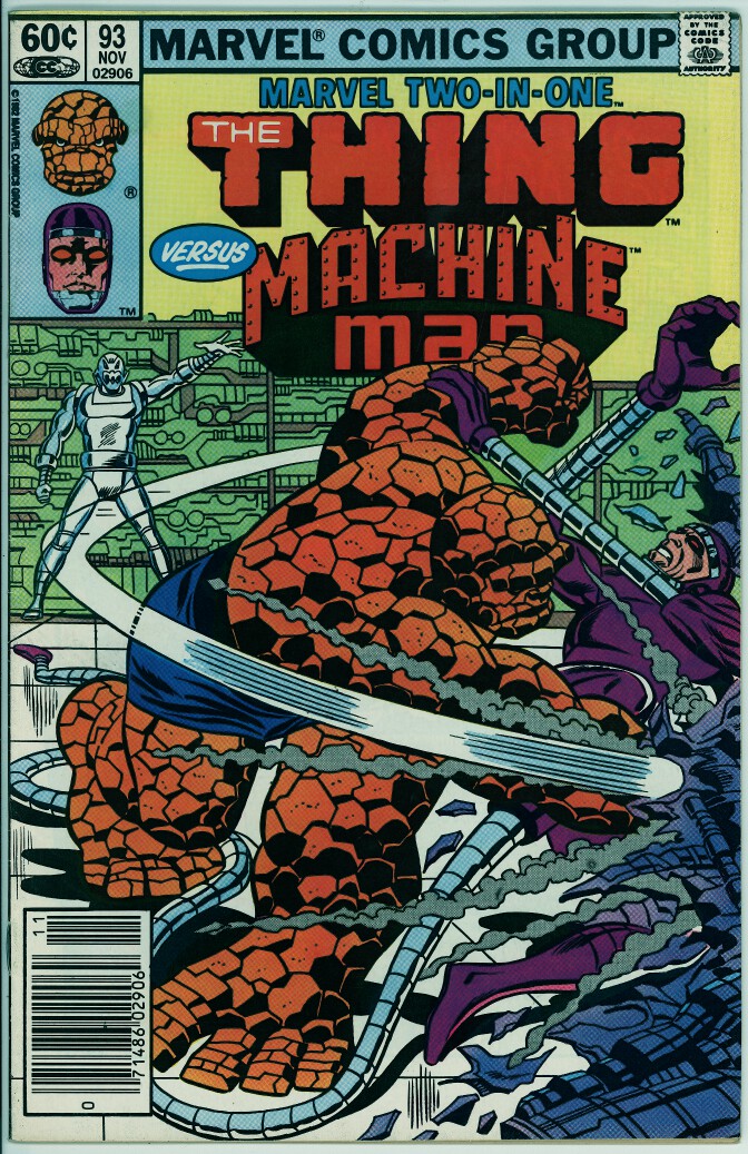 Marvel Two-in-One 93 (VG 4.0)