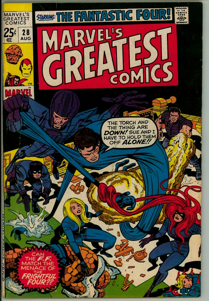 Marvel's Greatest Comics 28 (VG 4.0)