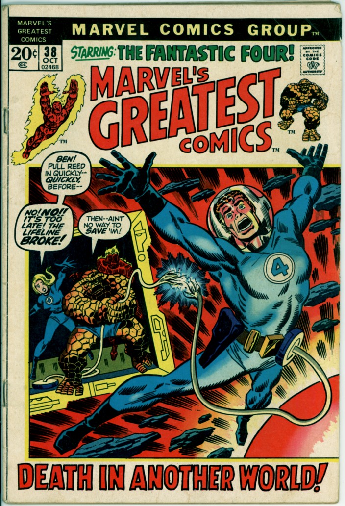 Marvel's Greatest Comics 38 (G/VG 3.0)
