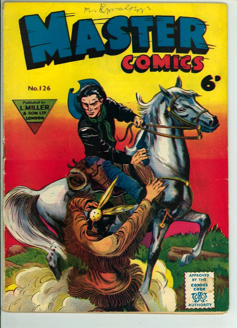 Master Comics 126 (VG+ 4.5)