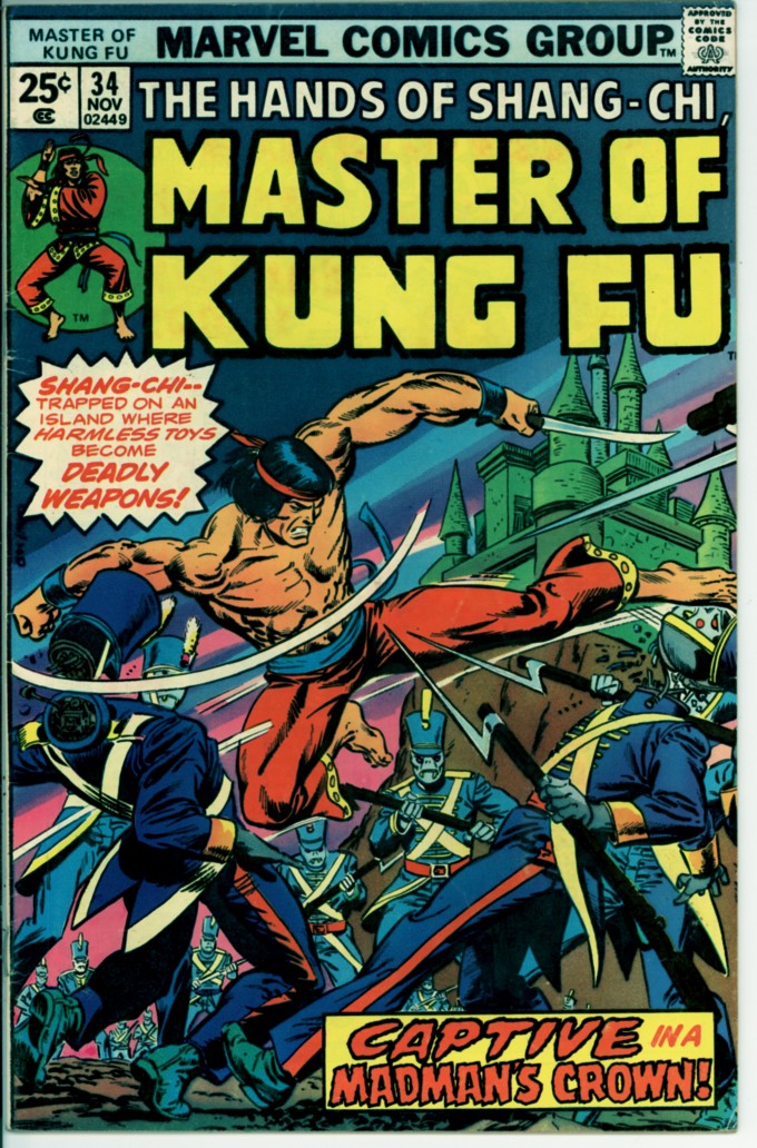 Master of Kung Fu 34 (VG+ 4.5)