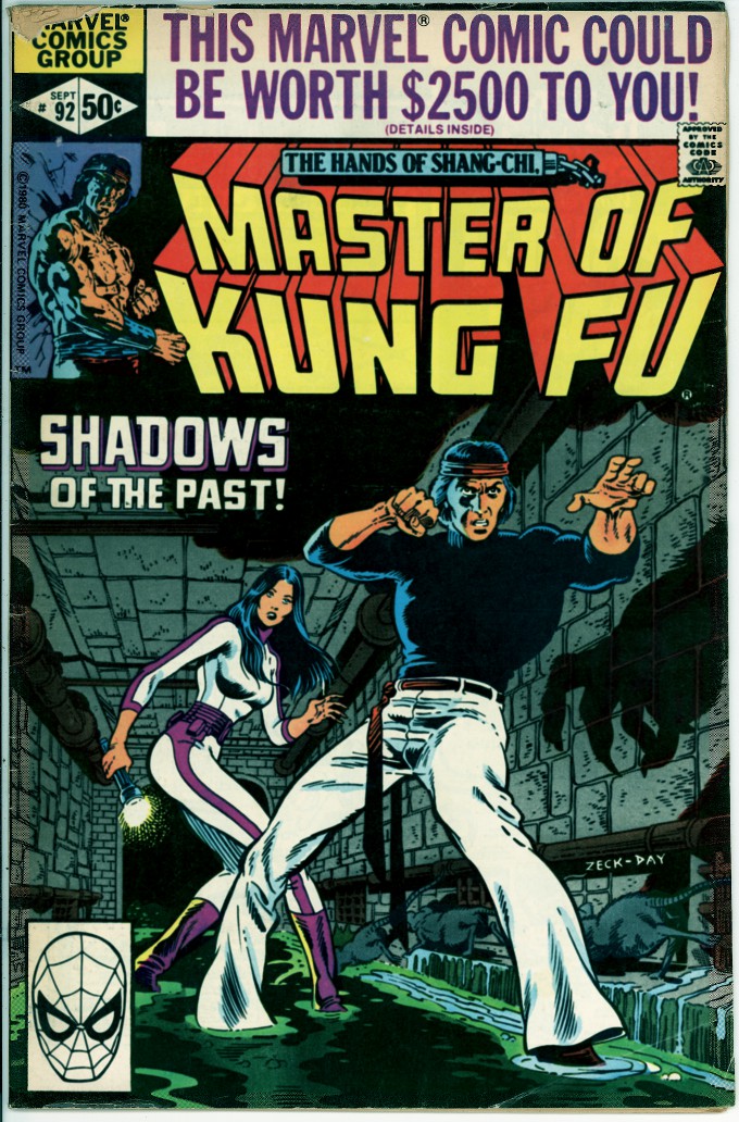 Master of Kung Fu 92 (G/VG 3.0)