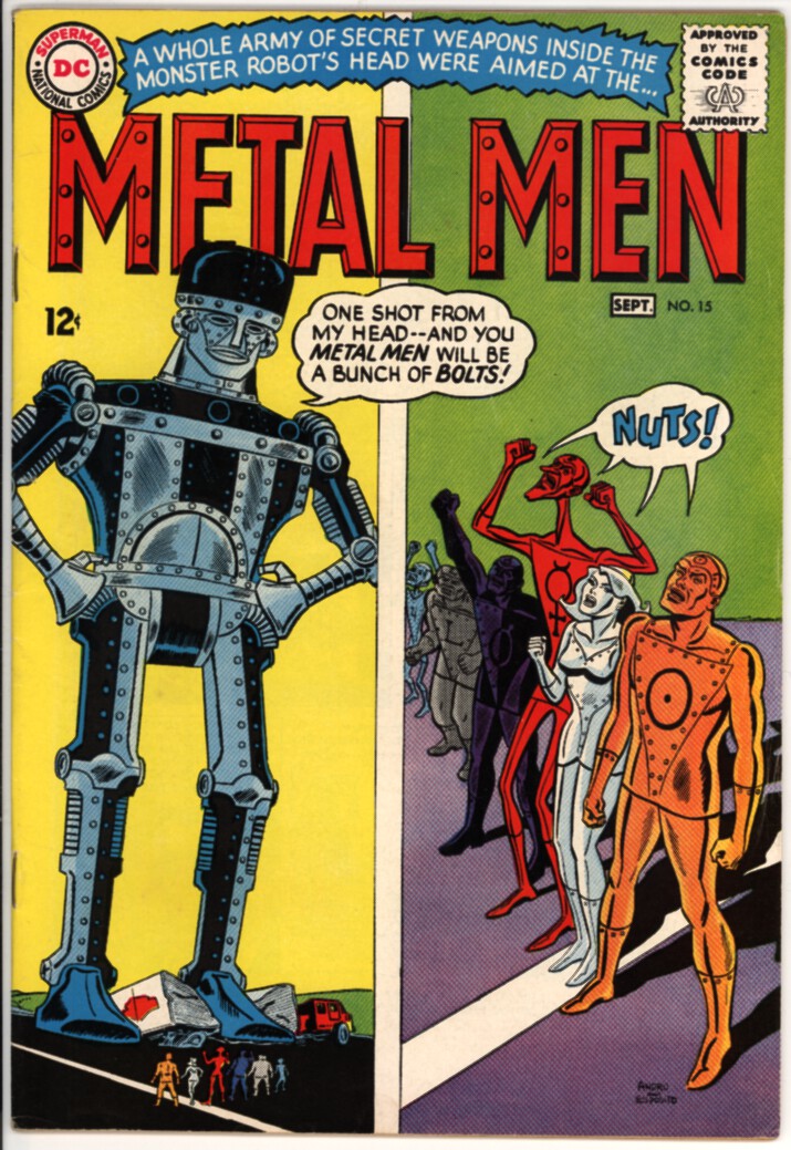 Metal Men 15 (FN- 5.5)