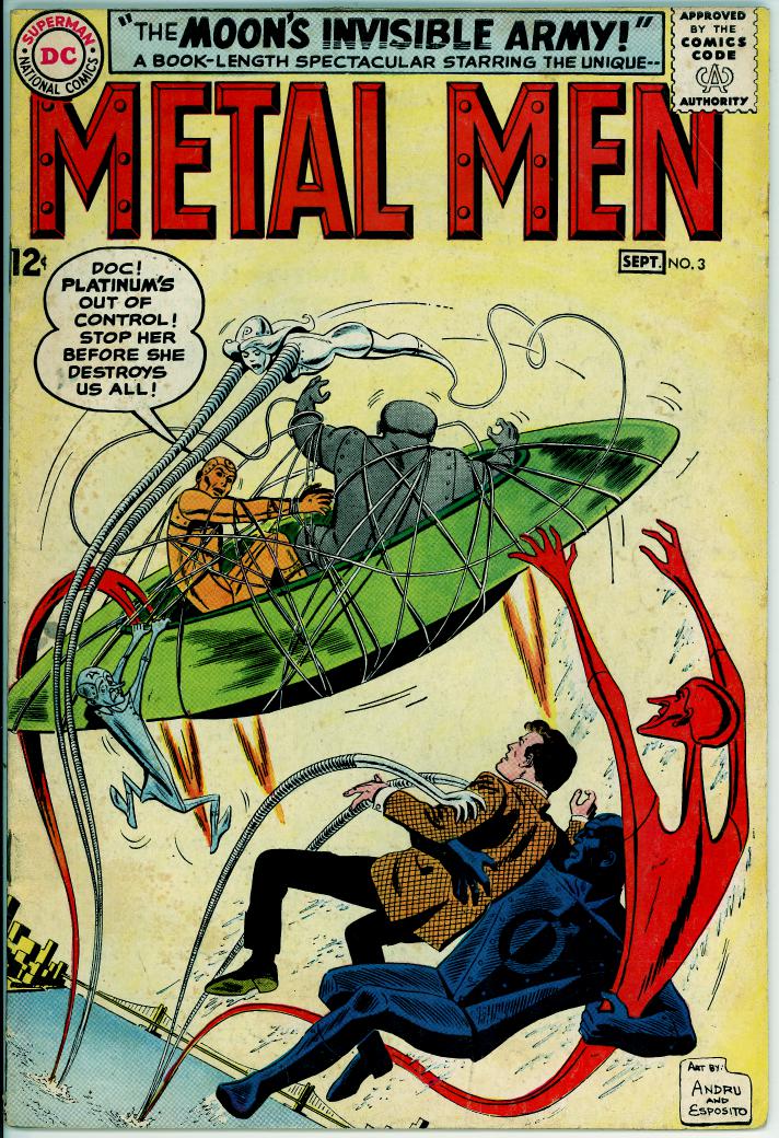 Metal Men 3 (G/VG 3.0)