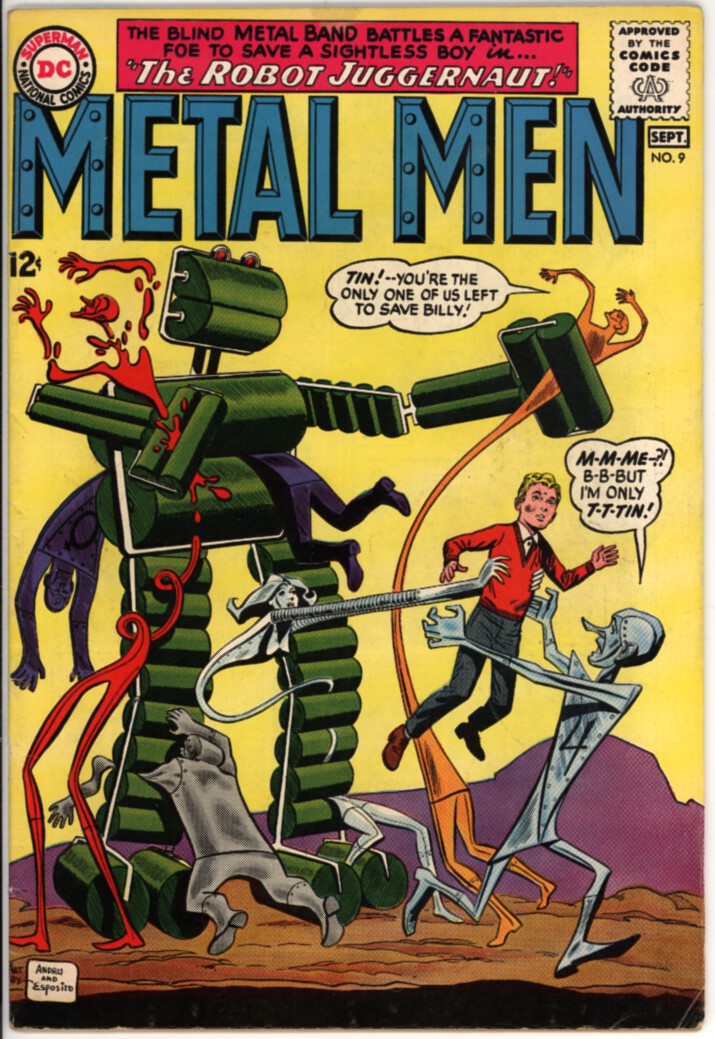 Metal Men 9 (VG/FN 5.0)