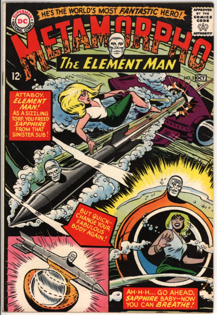 Metamorpho, the Element Man 2 (VG+ 4.5)