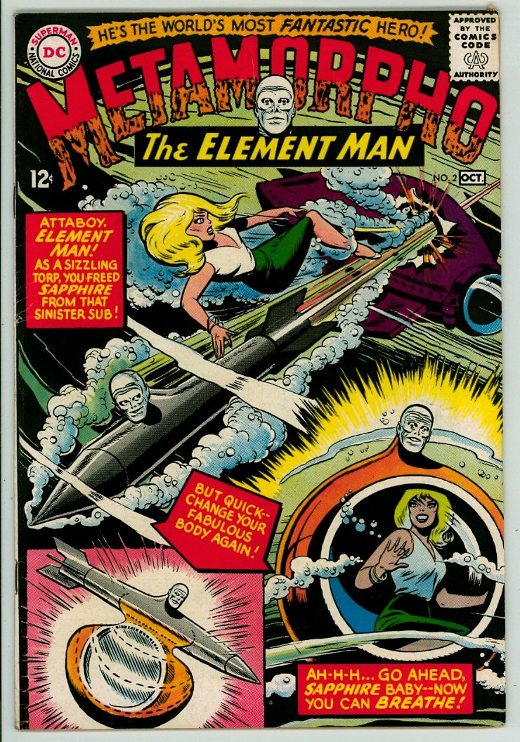 Metamorpho, the Element Man 2 (VG 4.0)