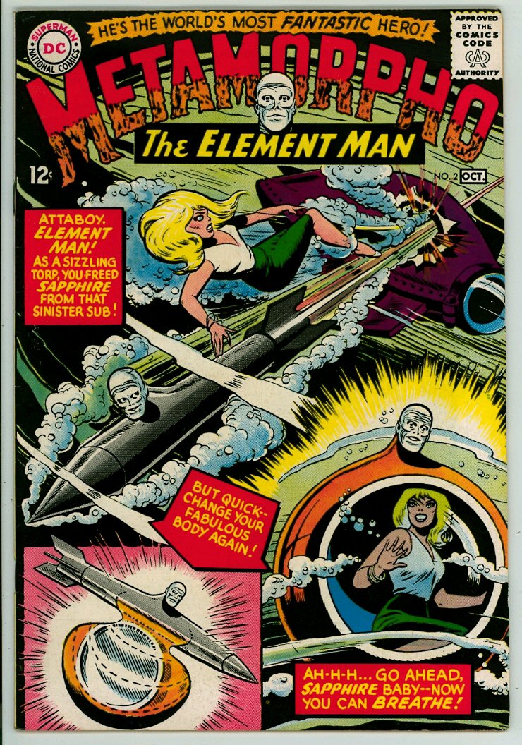 Metamorpho, the Element Man 2 (FN+ 6.5)