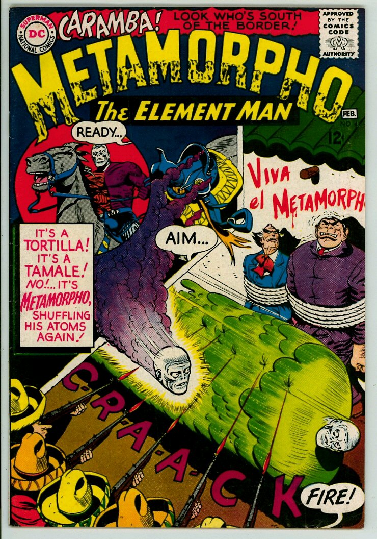 Metamorpho, the Element Man 4 (G/VG 3.0)