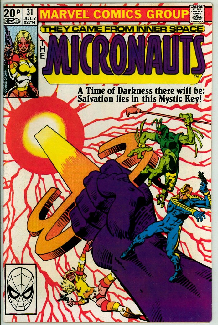 Micronauts 31 (VF- 7.5) pence