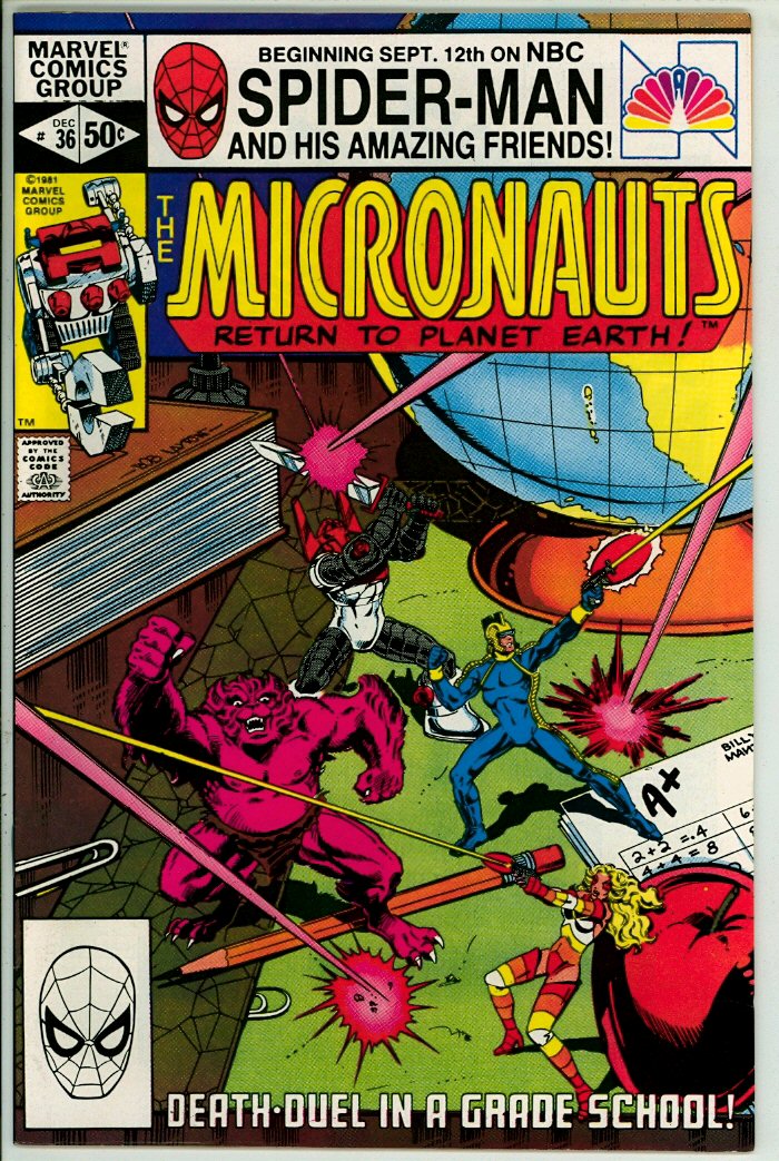 Micronauts 36 (VF+ 8.5)