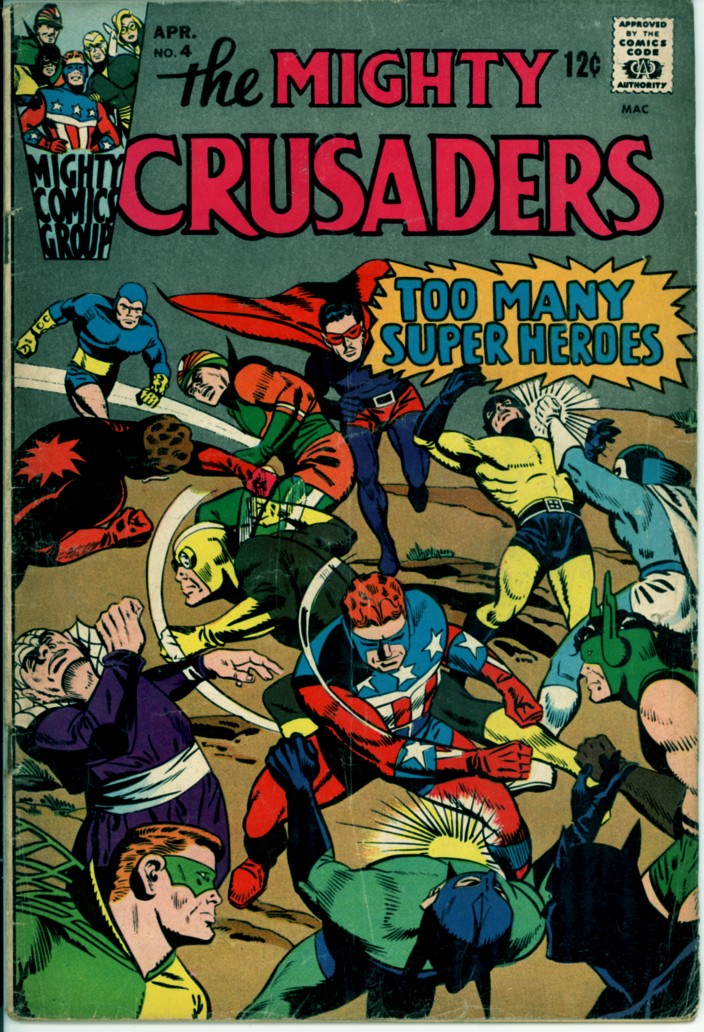 Mighty Crusaders 4 (VG- 3.5)