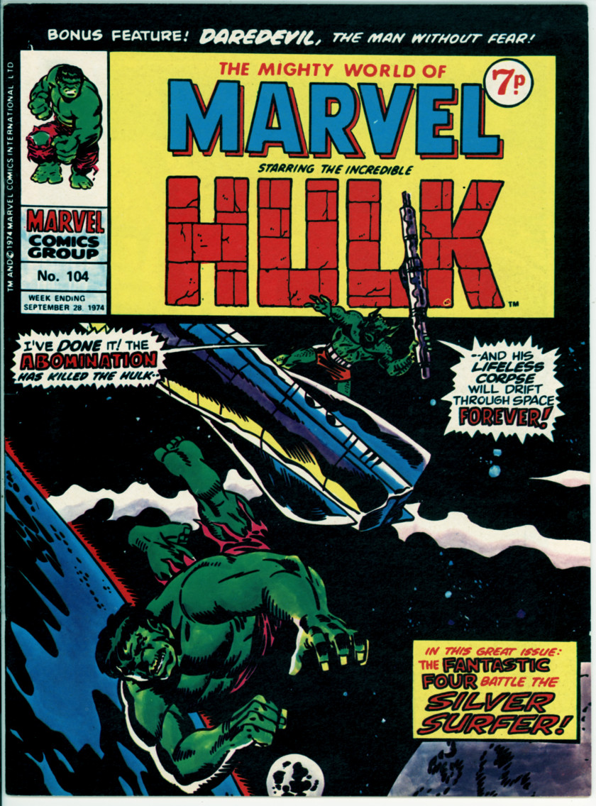 Mighty World of Marvel 104 (VF 8.0)