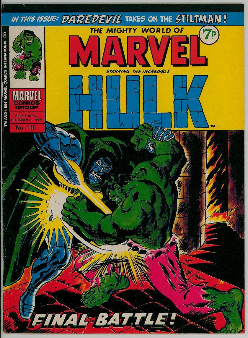 Mighty World of Marvel 116 (VG 4.0)