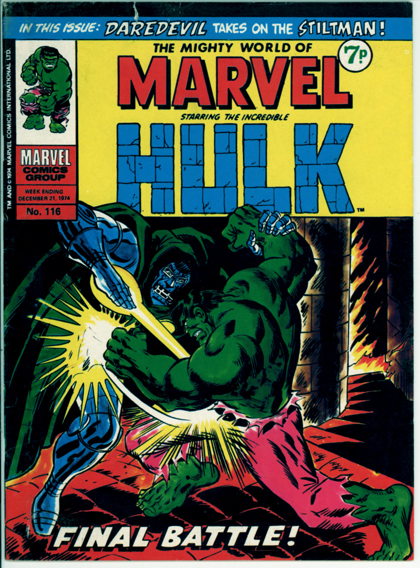 Mighty World of Marvel 116 (VG+ 4.5)