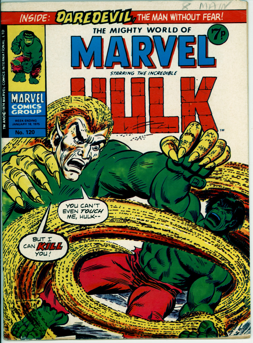 Mighty World of Marvel 120 (VG+ 4.5)