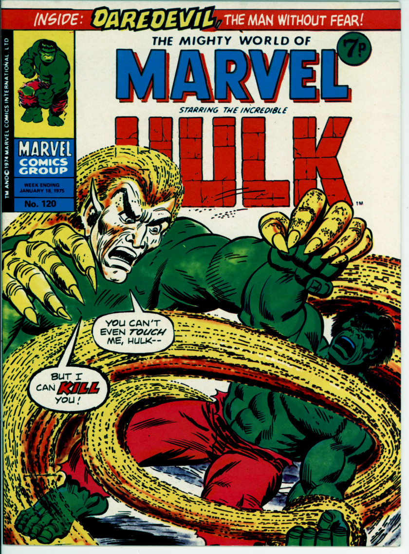 Mighty World of Marvel 120 (FN- 5.5)