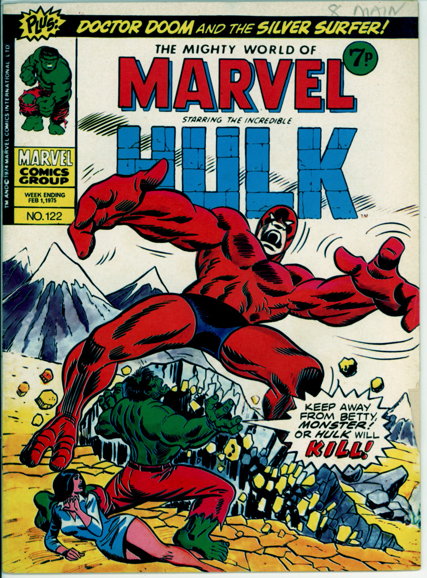 Mighty World of Marvel 122 (VG+ 4.5)