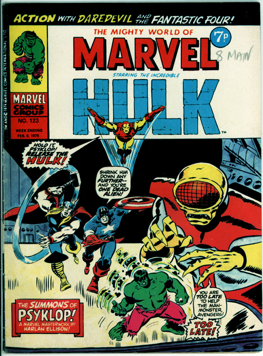 Mighty World of Marvel 123 (VG 4.0)