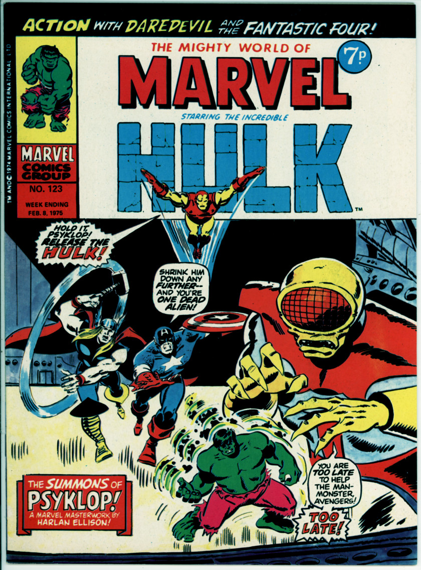 Mighty World of Marvel 123 (VF+ 8.5)