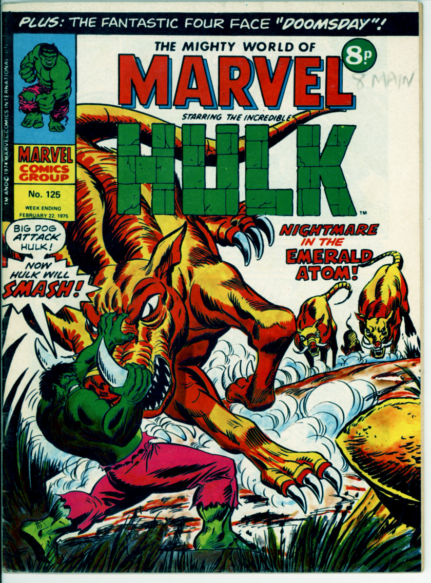 Mighty World of Marvel 125 (VG+ 4.5)