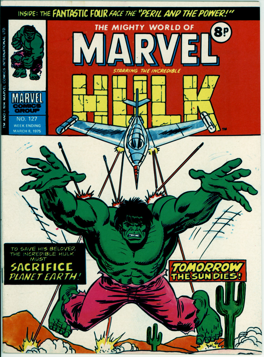 Mighty World of Marvel 127 (VF+ 8.5)
