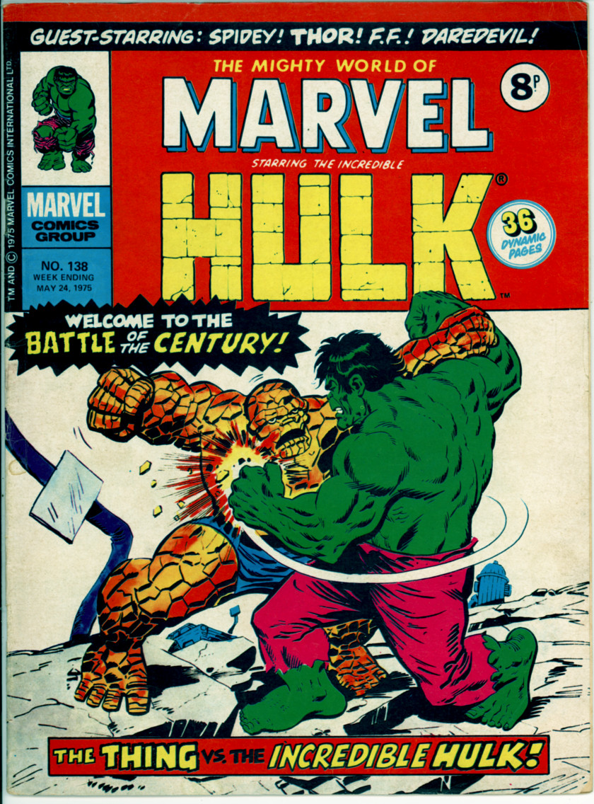 Mighty World of Marvel 138 (VG+ 4.5)