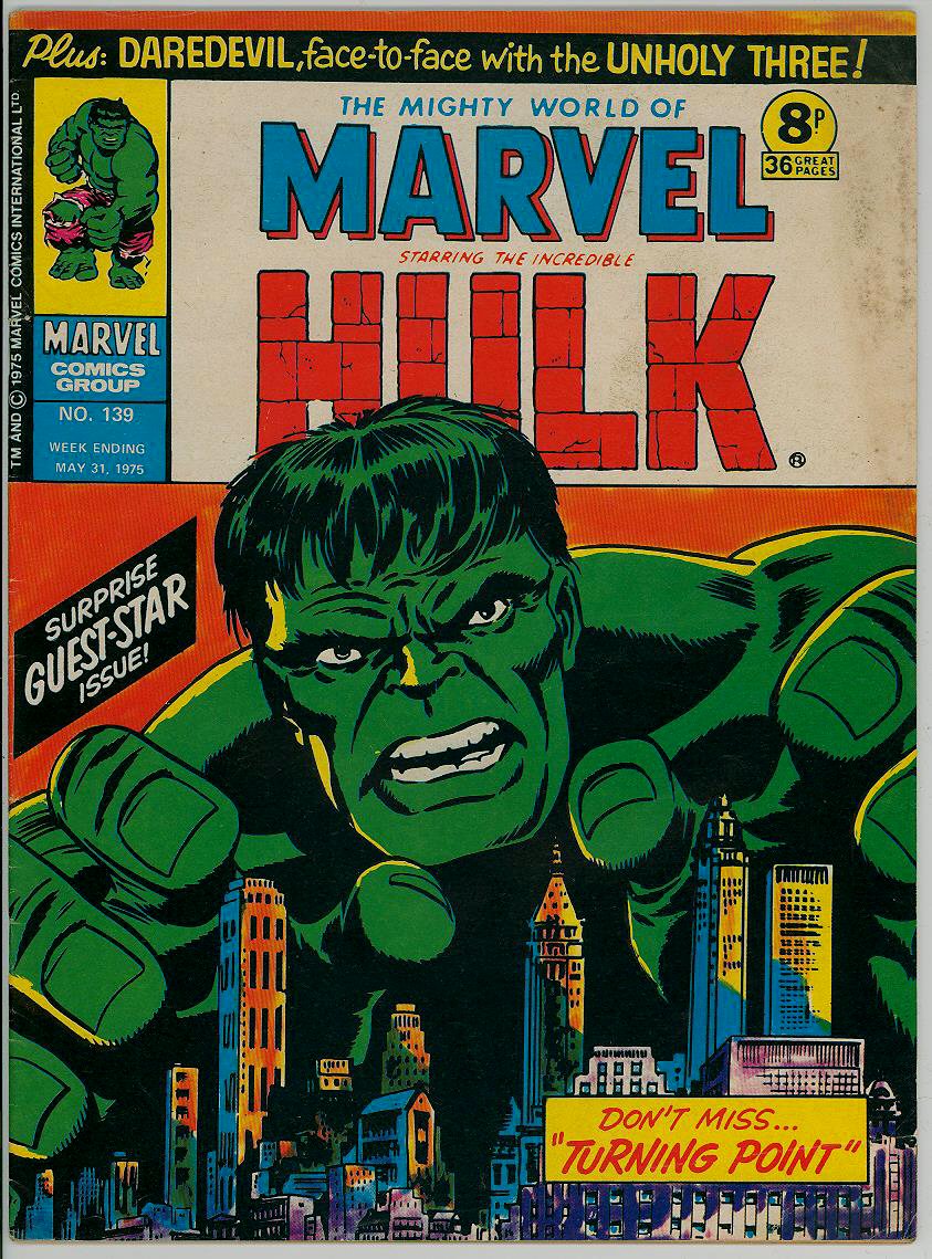 Mighty World of Marvel 139 (VG 4.0)