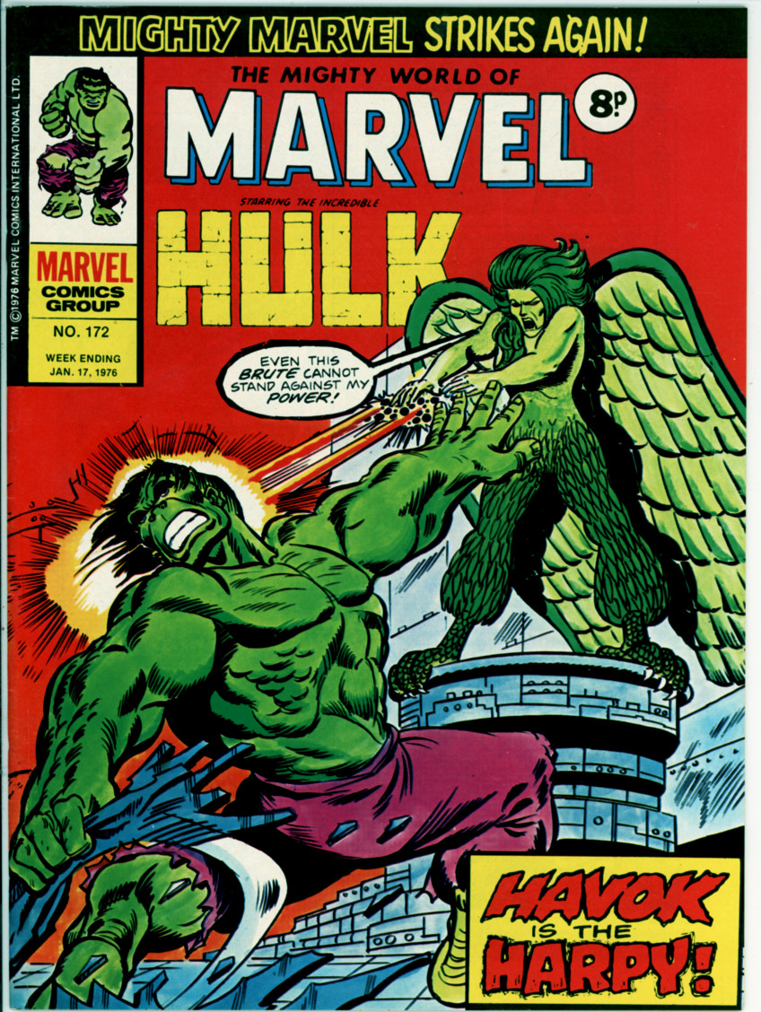 Mighty World of Marvel 172 (VF- 7.5)