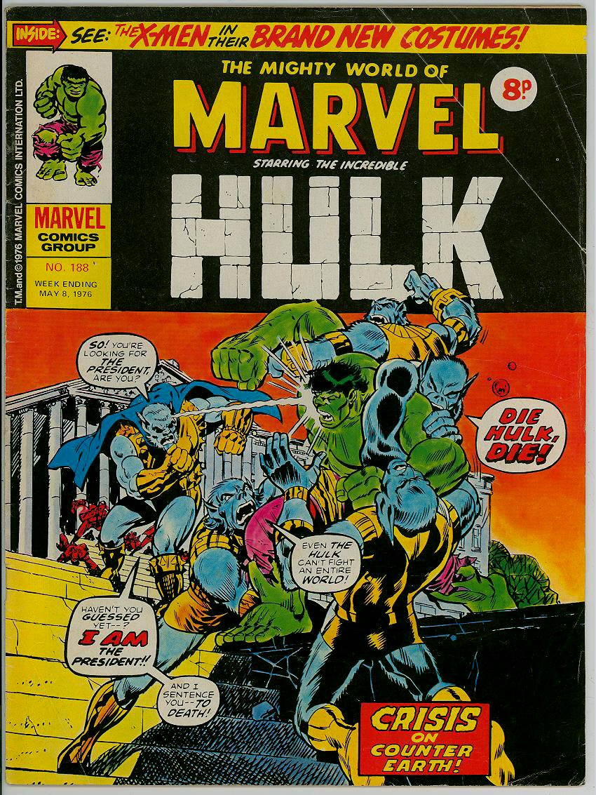 Mighty World of Marvel 188 (VG 4.0)