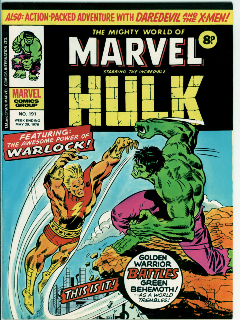 Mighty World of Marvel 191 (FN/VF 7.0)