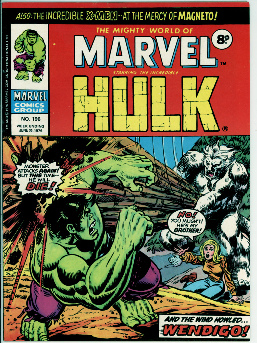 Mighty World of Marvel 196 (FN 6.0)