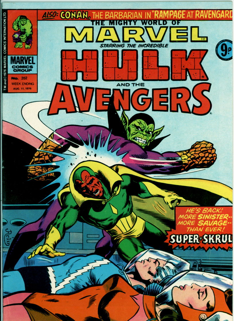 Mighty World of Marvel 202 (FN- 5.5)