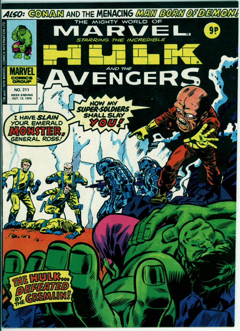 Mighty World of Marvel 211 (FN+ 6.5)