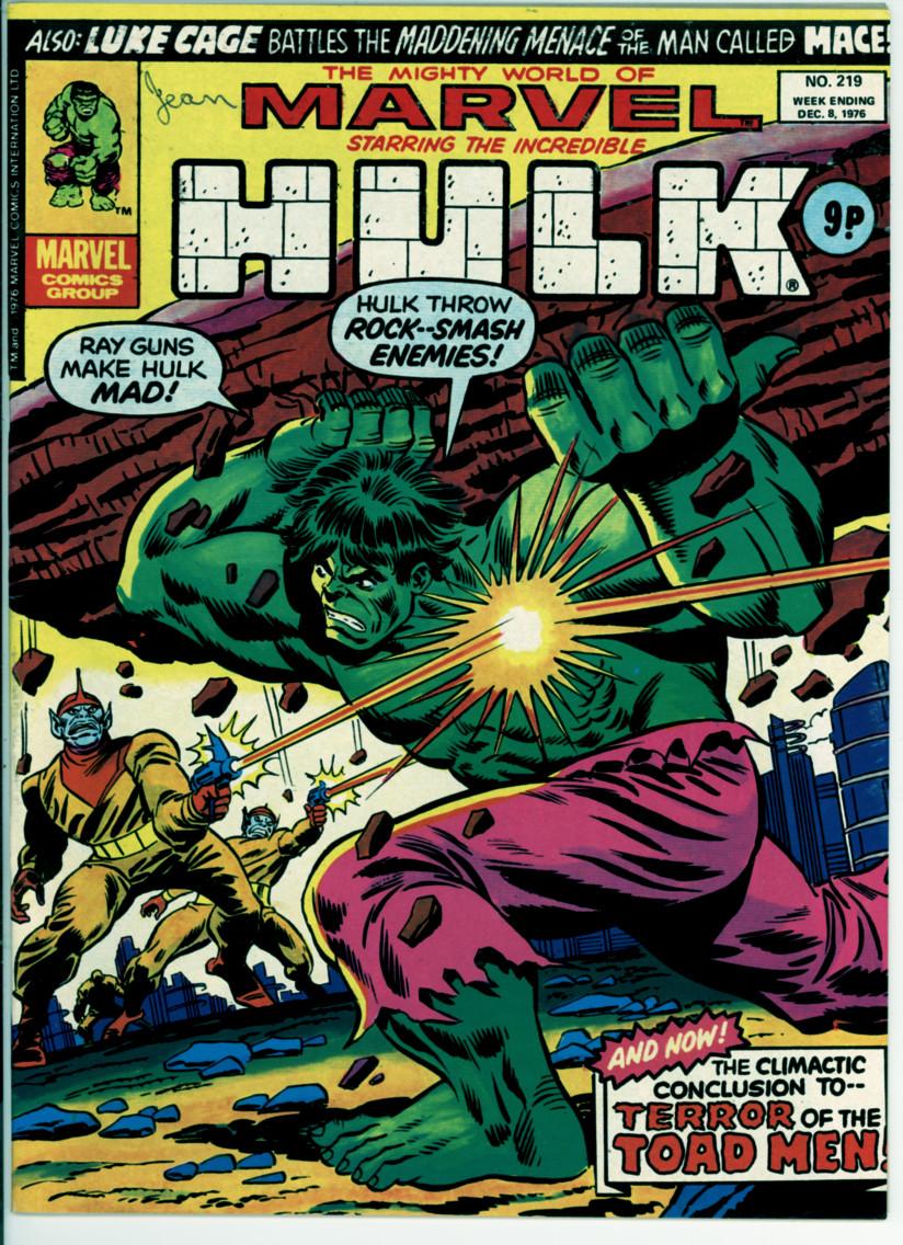 Mighty World of Marvel 219 (FN/VF 7.0)