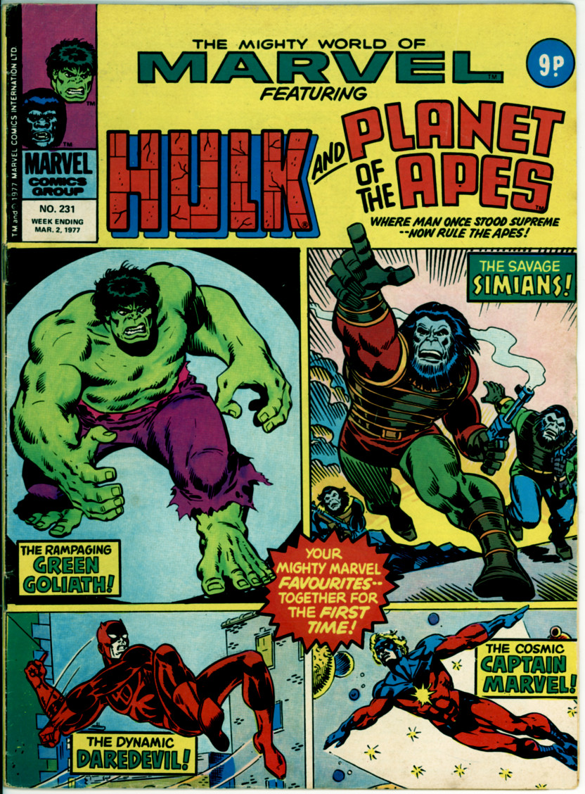 Mighty World of Marvel 231 (VG- 3.5)