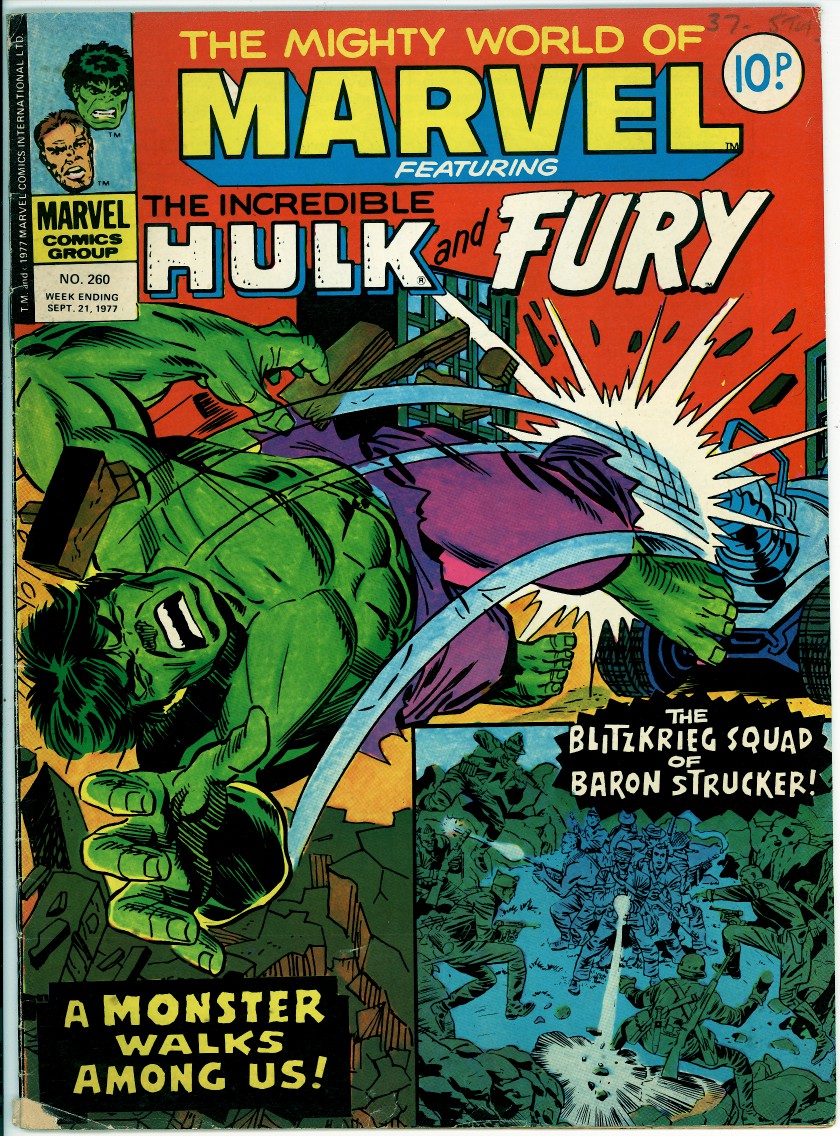 Mighty World of Marvel 260 (VG- 3.5)