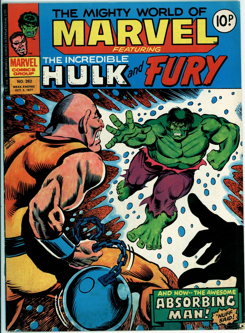 Mighty World of Marvel 262 (VG+ 4.5)