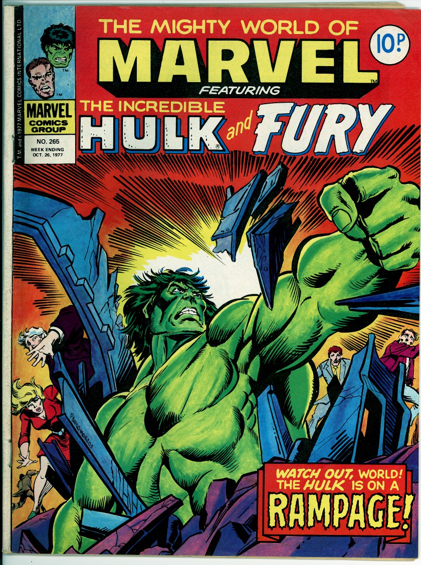 Mighty World of Marvel 265 (VG- 3.5)