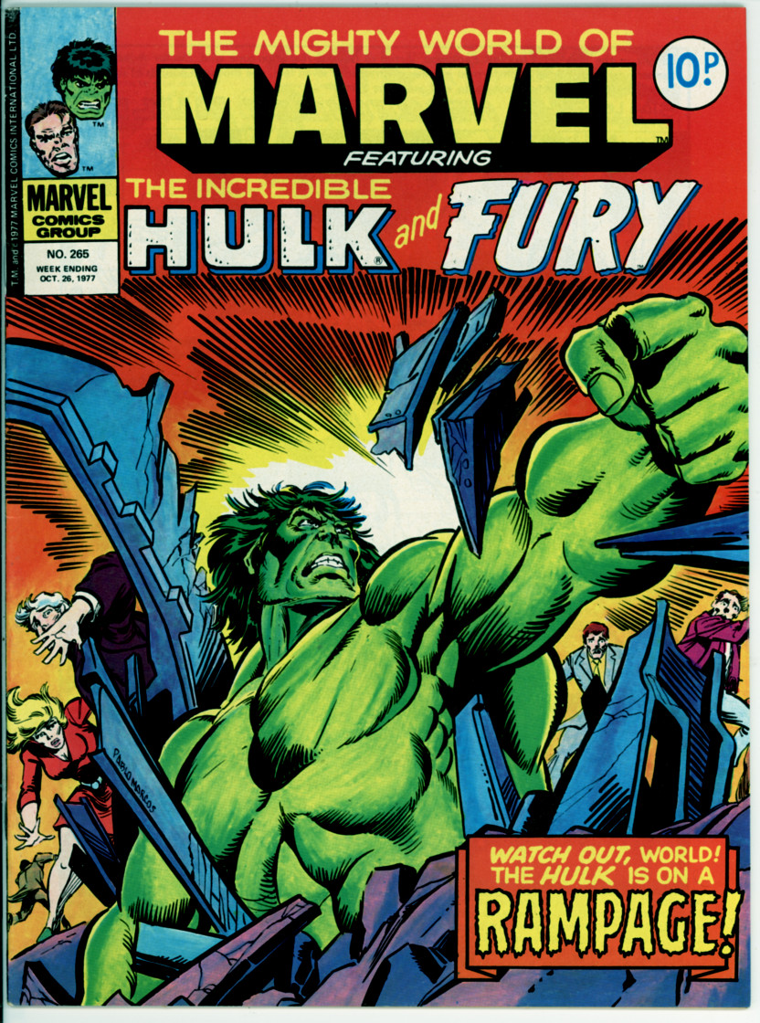 Mighty World of Marvel 265 (VF- 7.5)