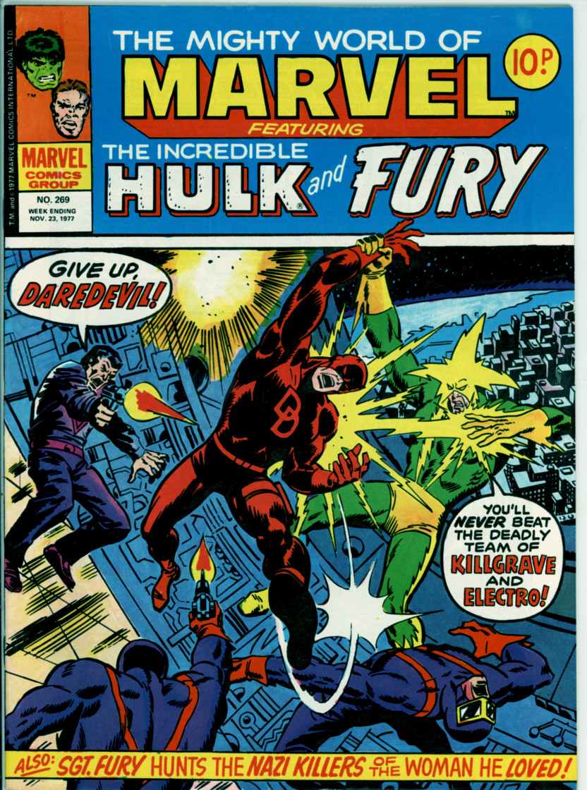 Mighty World of Marvel 269 (FN+ 6.5)