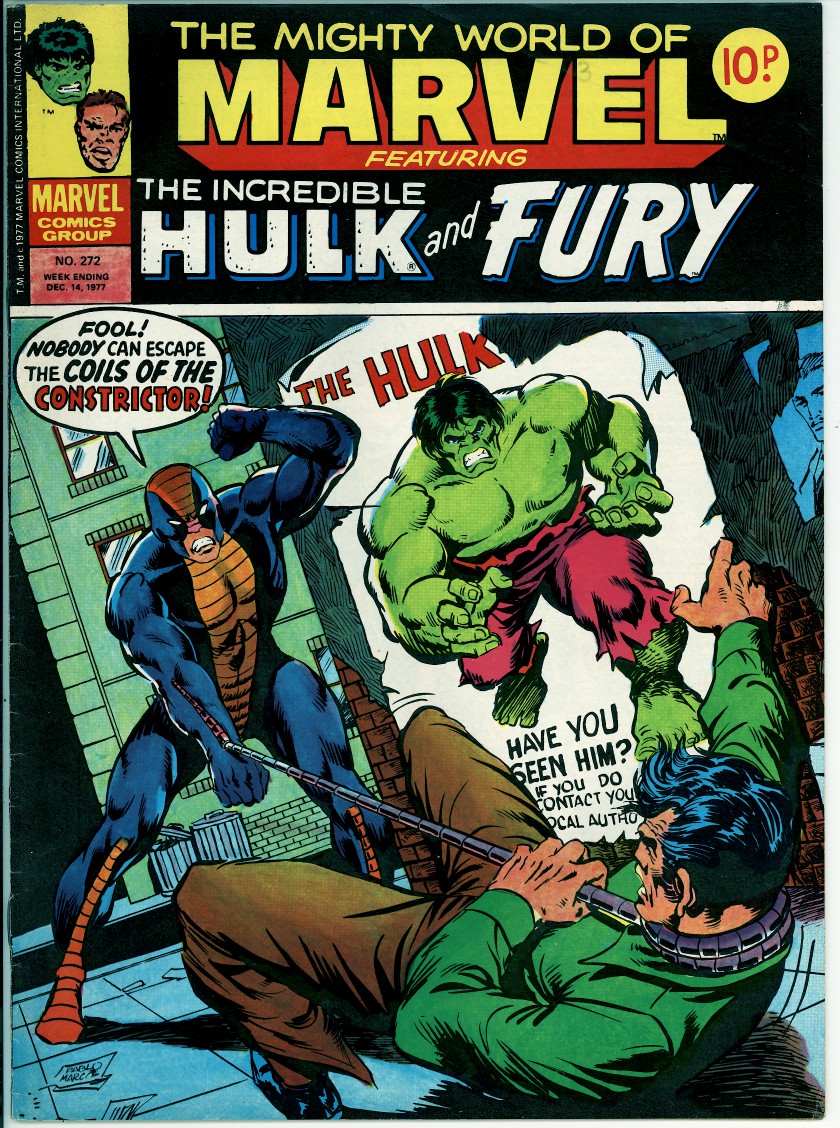 Mighty World of Marvel 272 (VG/FN 5.0)